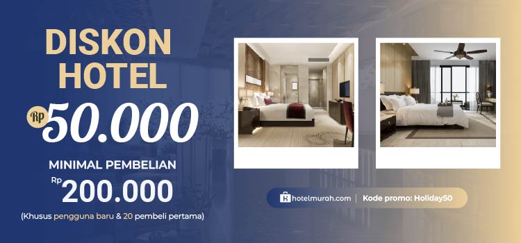 Diskon 50.000 berlaku ke semua hotel