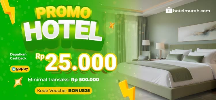 Pesan Hotel Langsung Dapat Saldo GOPAY Rp 25.000