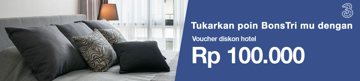 Promo Diskon Hotel 100 Ribu Bagi Pengguna BonsTri, Stok Terbatas!