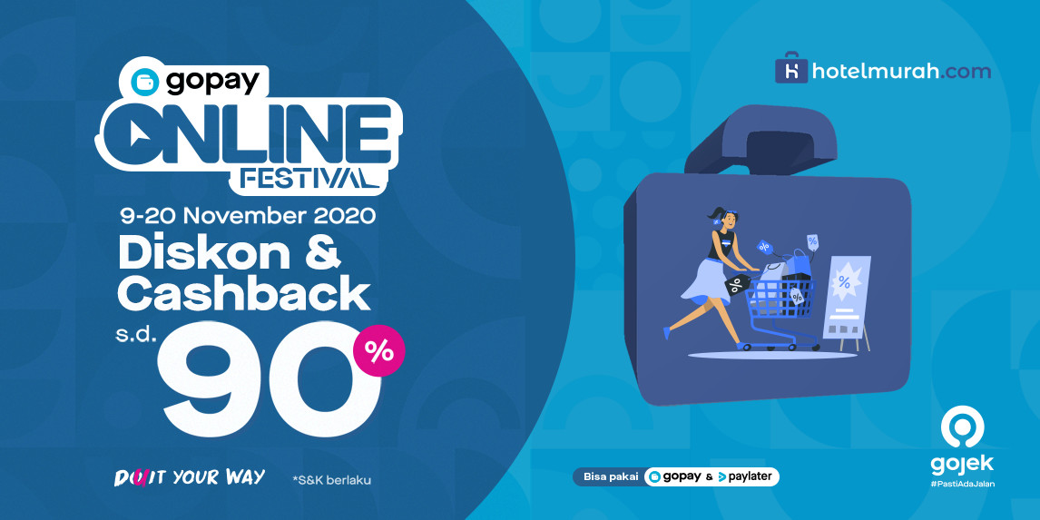 Diskon & Cashback 90% untuk pembelian voucher hotel Rp200.000